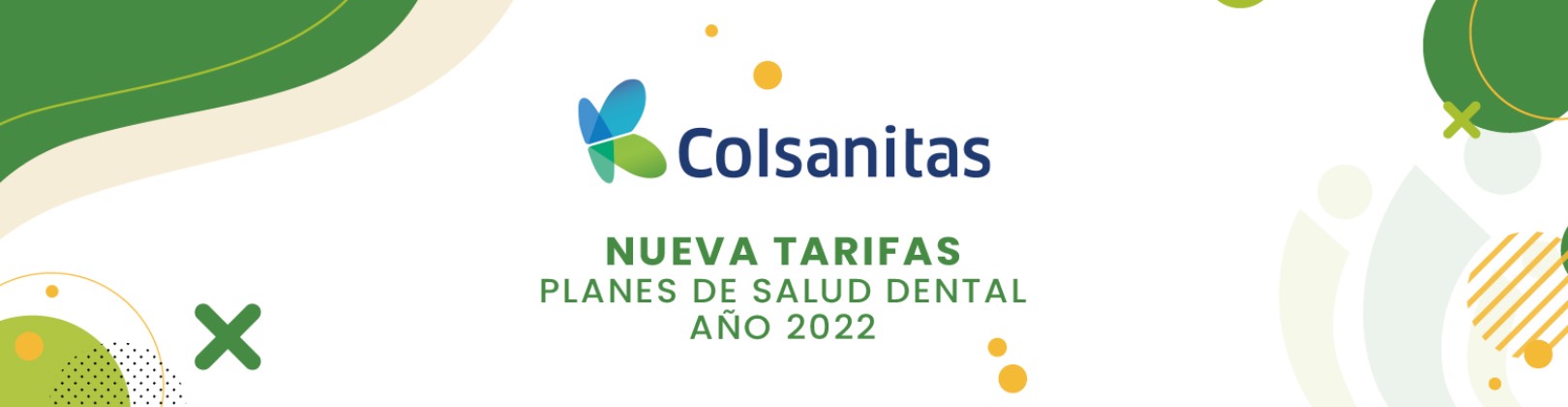 NUEVA TARIFAS DE COLSANITAS EN LOS PLANES DE SALUD DENTAL PARA EL AÑO ...