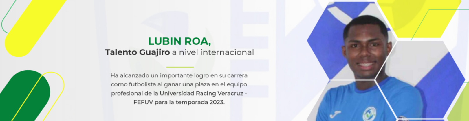  Lubin Roa, Talento Guajiro a nivel internacional. 